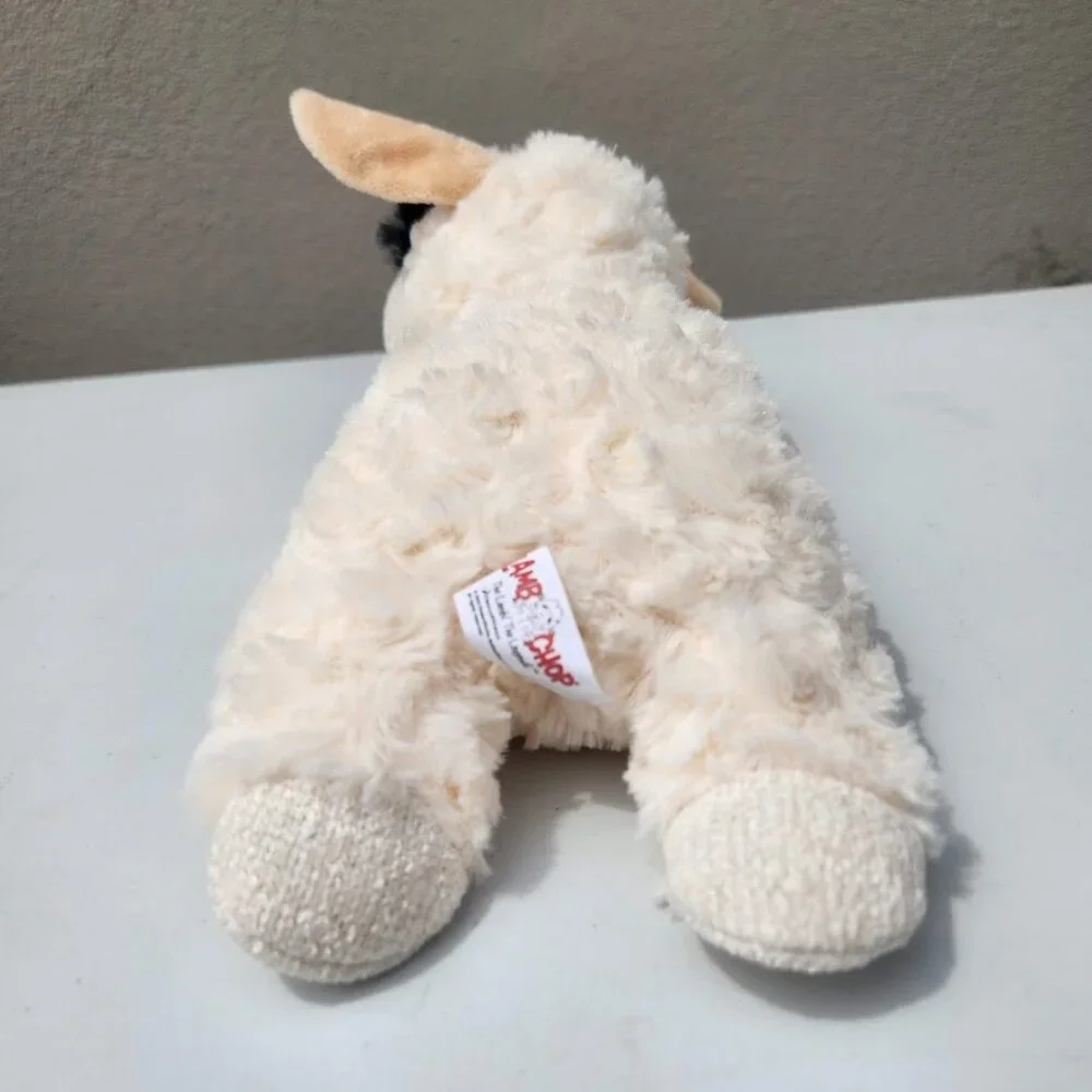 NEW Multipet Lamb Chop Dog Plush Toy Squeaky 10